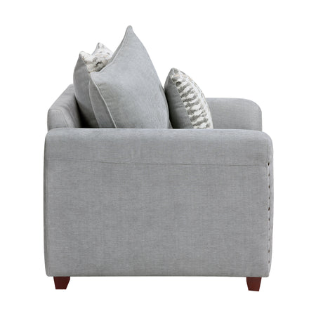 Silverthorne Gray Chair from Homelegance - Luna Furniture