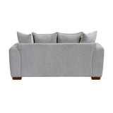 Silverthorne Gray Loveseat from Homelegance - Luna Furniture