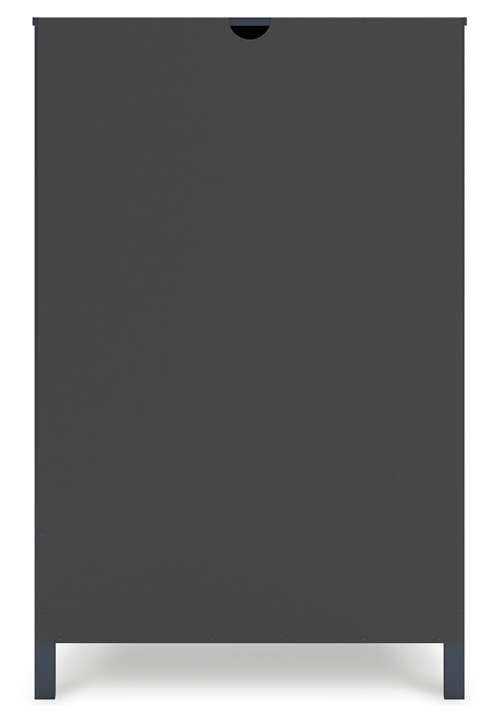 Simmenfort Navy Blue Chest of Drawers from Ashley - Luna Furniture