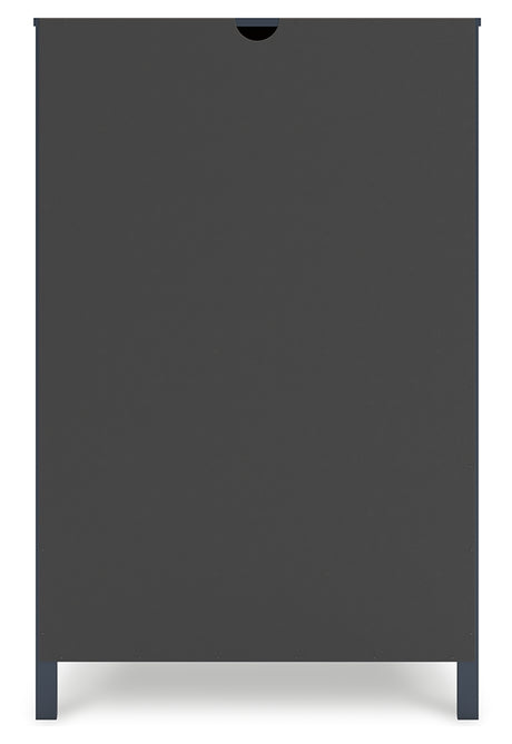 Simmenfort Navy Blue Chest of Drawers from Ashley - Luna Furniture