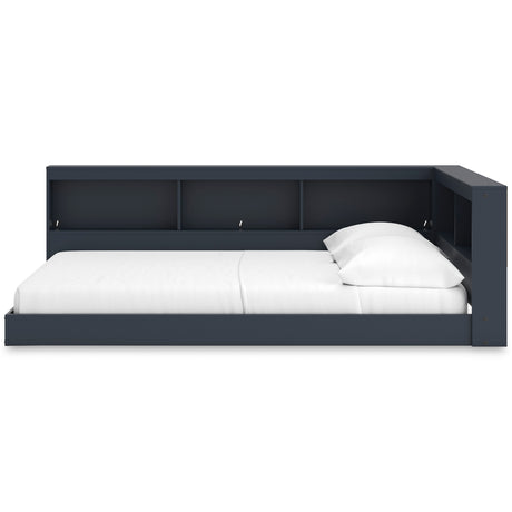 Simmenfort Navy Blue Youth Bookcase Corner Storage Bedroom Set from Ashley - Luna Furniture