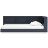 Simmenfort Navy Blue Youth Bookcase Corner Storage Bedroom Set from Ashley - Luna Furniture