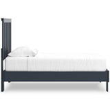 Simmenfort Navy Blue Twin Platform Bed from Ashley - Luna Furniture