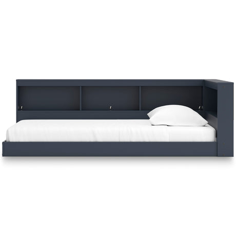Simmenfort Navy Blue Youth Bookcase Corner Storage Bedroom Set from Ashley - Luna Furniture