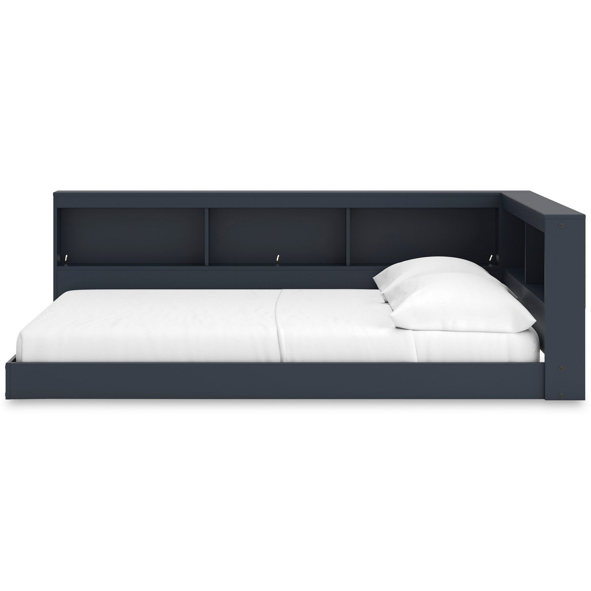 Simmenfort Navy Blue Youth Bookcase Corner Storage Bedroom Set from Ashley - Luna Furniture