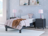 Simmenfort Navy Blue Youth Platform Base Bedroom Set from Ashley - Luna Furniture