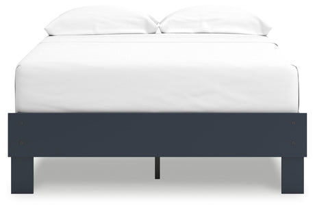 Simmenfort Navy Blue Youth Platform Base Bedroom Set from Ashley - Luna Furniture