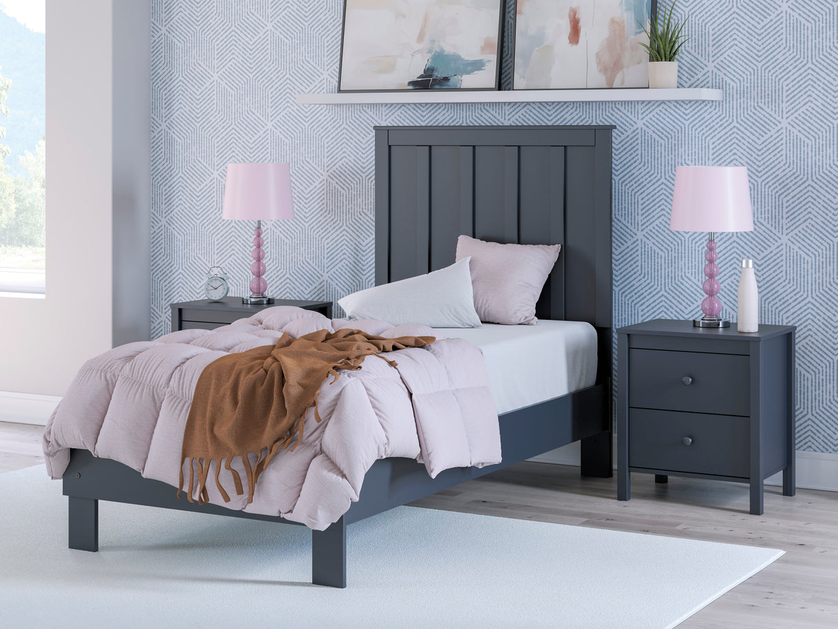 Simmenfort Navy Blue Youth Platform Bedroom Set from Ashley - Luna Furniture