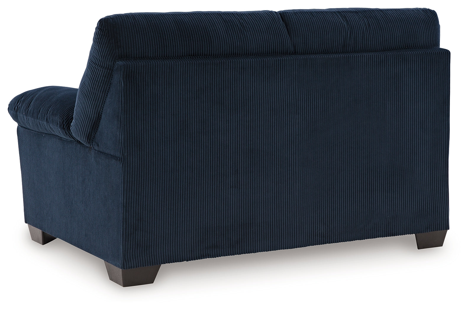 SimpleJoy Navy Loveseat – Luna Furniture