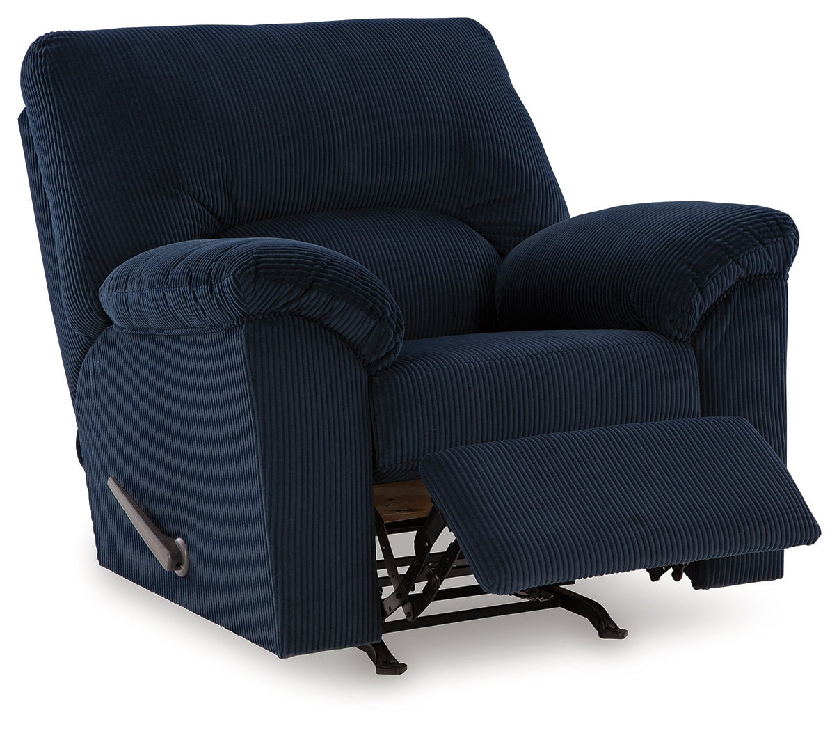 SimpleJoy Navy Recliner from Ashley - Luna Furniture