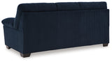 SimpleJoy Navy Sofa from Ashley - Luna Furniture