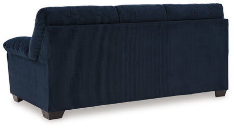 SimpleJoy Navy Sofa from Ashley - Luna Furniture