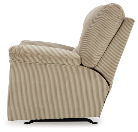 SimpleJoy Sand Recliner from Ashley - Luna Furniture