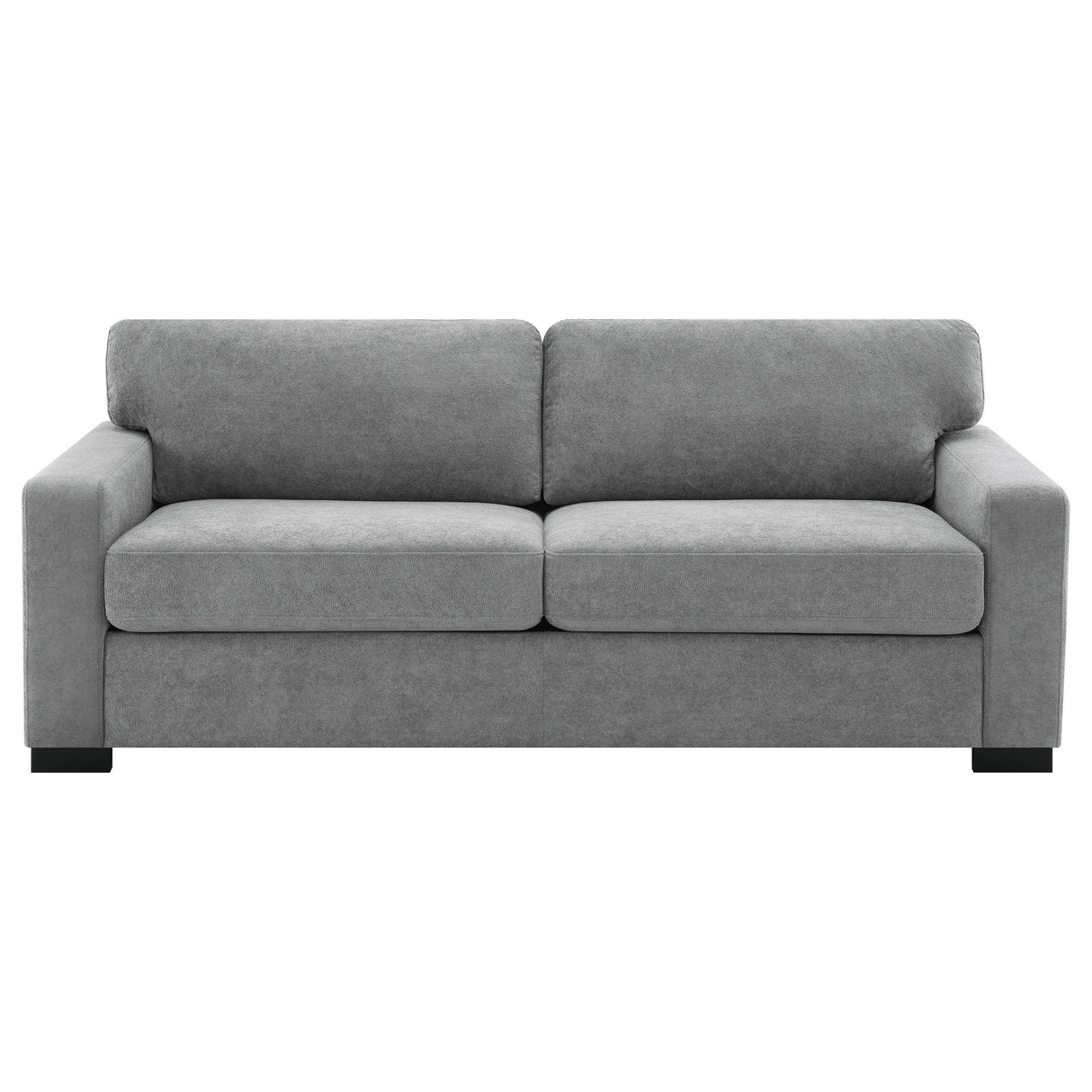 Simpson Gray Upholstered Sofa Sleeper with Queen Mattress from Coaster - Luna Furniture