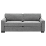 Simpson Gray Upholstered Sofa Sleeper with Queen Mattress from Coaster - Luna Furniture