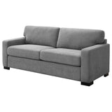 Simpson Gray Upholstered Sofa Sleeper with Queen Mattress from Coaster - Luna Furniture