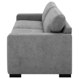 Simpson Gray Upholstered Sofa Sleeper with Queen Mattress from Coaster - Luna Furniture