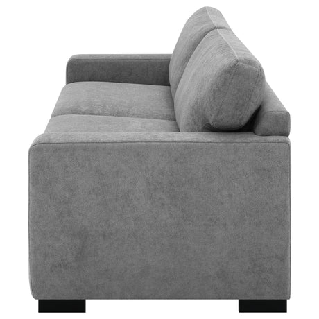 Simpson Gray Upholstered Sofa Sleeper with Queen Mattress from Coaster - Luna Furniture
