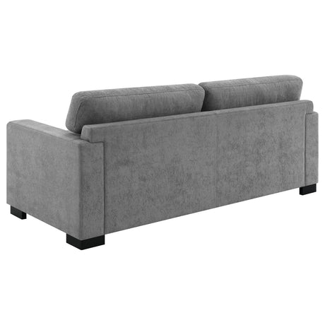 Simpson Gray Upholstered Sofa Sleeper with Queen Mattress from Coaster - Luna Furniture