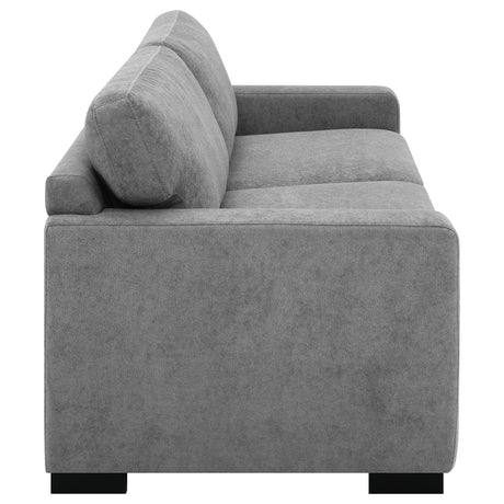 Simpson Gray Upholstered Sofa Sleeper with Queen Mattress from Coaster - Luna Furniture
