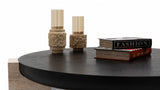 Sini Black Travertine 2-Piece Coffee Table Set from Nova Furniture - Luna Furniture