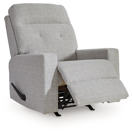 Skillins Stone Recliner from Ashley - Luna Furniture