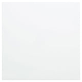 Skyview White Square Pine Wood Side End Table with Shelf from Coaster - Luna Furniture