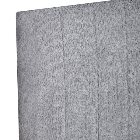 Snowflake Light Gray Queen Platform Bed from Happy Homes - Luna Furniture