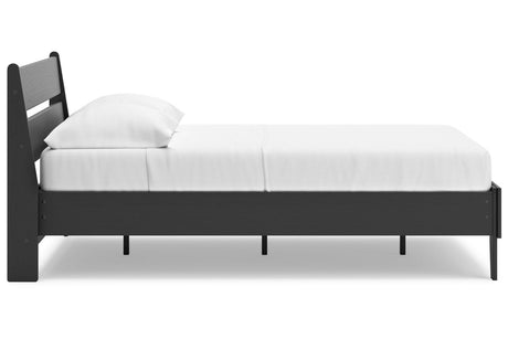 Socalle Black Full Platform Bed from Ashley - Luna Furniture
