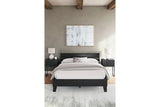 Socalle Black Queen Platform Bed from Ashley - Luna Furniture
