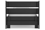 Socalle Black Twin Platform Bed from Ashley - Luna Furniture
