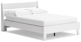 Socalle Full Panel Platform Bed with Dresser, Chest and 2 Nightstands in Two-tone from Ashley - Luna Furniture