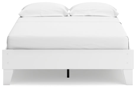 Socalle Full Platform Bed with Dresser and 2 Nightstands in Two-tone from Ashley - Luna Furniture