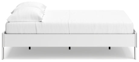 Socalle Full Platform Bed with Dresser and 2 Nightstands in Two-tone from Ashley - Luna Furniture