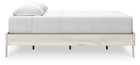Socalle Light Natural King Platform Bed from Ashley - Luna Furniture