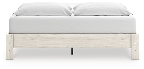Socalle Light Natural King Platform Bed from Ashley - Luna Furniture