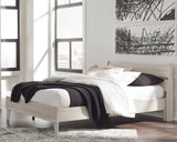 Socalle Light Natural Queen Panel Platform Bed with Dresser and Nightstand from Ashley - Luna Furniture