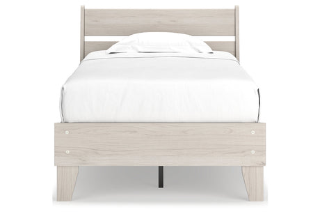 Socalle Light Natural Youth Platform Base Bedroom Set from Ashley - Luna Furniture