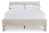 Socalle Light Natural Youth Platform Base Bedroom Set from Ashley - Luna Furniture