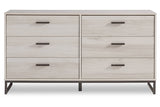 Socalle Light Natural Youth Platform Bedroom Base Set from Ashley - Luna Furniture