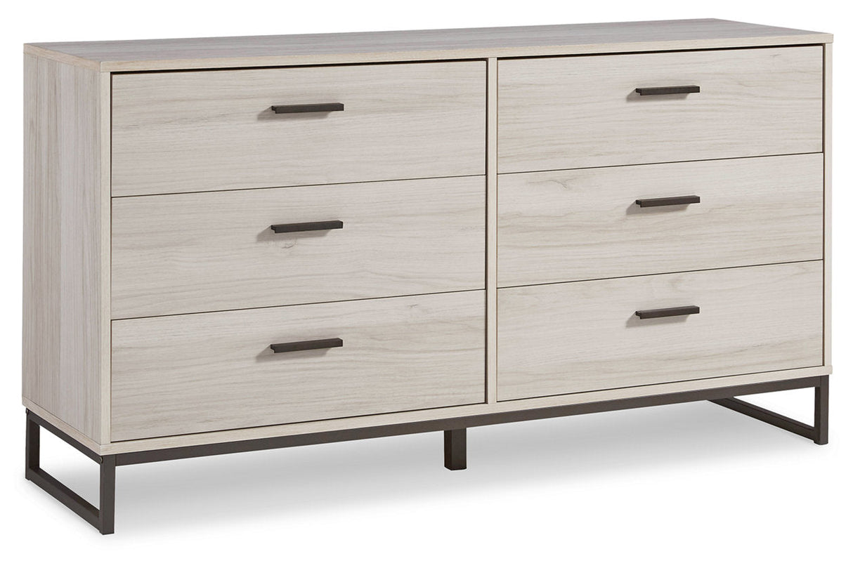 Socalle Light Natural Youth Platform Bedroom Base Set from Ashley - Luna Furniture