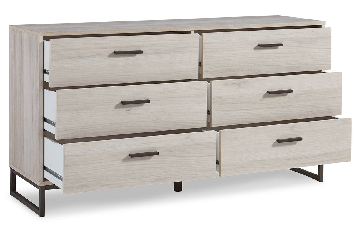 Socalle Light Natural Youth Platform Bedroom Base Set from Ashley - Luna Furniture