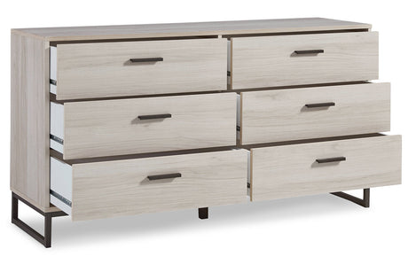 Socalle Light Natural Youth Platform Bedroom Base Set from Ashley - Luna Furniture