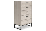 Socalle Light Natural Youth Platform Bedroom Base Set from Ashley - Luna Furniture