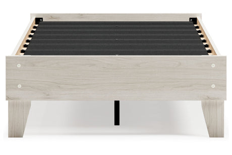 Socalle Light Natural Youth Platform Bedroom Base Set from Ashley - Luna Furniture