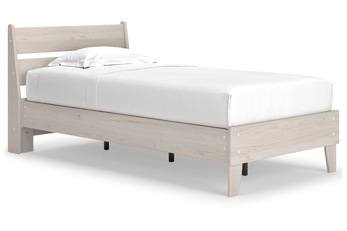Socalle Light Natural Youth Platform Base Bedroom Set from Ashley - Luna Furniture