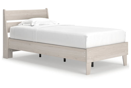 Socalle Light Natural Youth Platform Base Bedroom Set from Ashley - Luna Furniture
