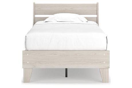 Socalle Light Natural Youth Platform Base Bedroom Set from Ashley - Luna Furniture