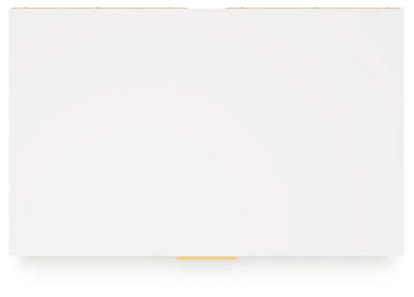 Socalle Queen Panel Headboard with Dresser, Chest and 2 Nightstands in Two-tone from Ashley - Luna Furniture