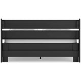 Socalle Queen Panel Headboard with Dresser and Chest in Black from Ashley - Luna Furniture